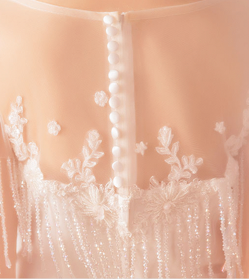 white evening dress 788-07