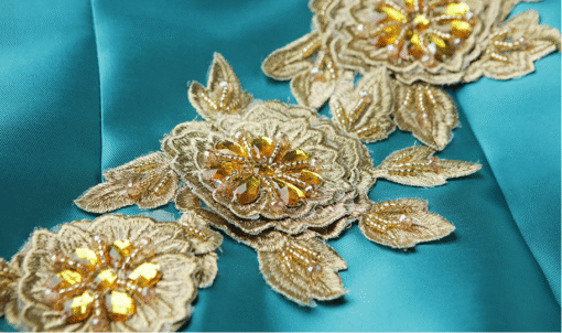 Turquoise formal dress 0803-01