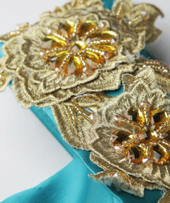 Turquoise formal dress 0803-07