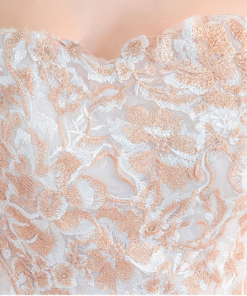 ball gown wedding dress strapless 0801-08