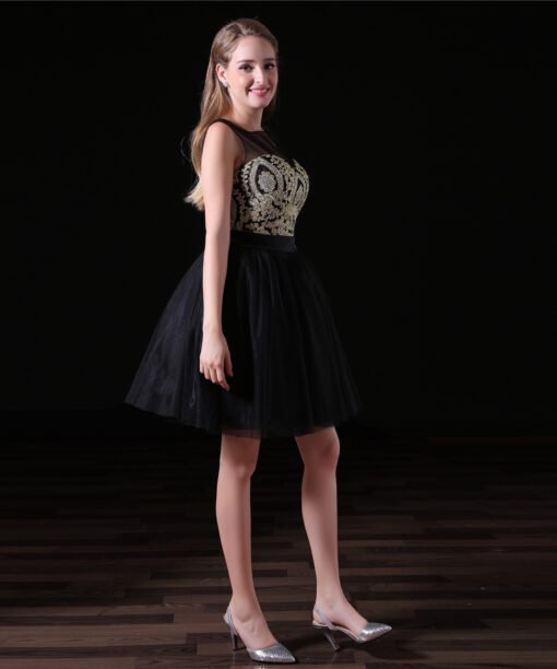 black homecoming dress-0825-03