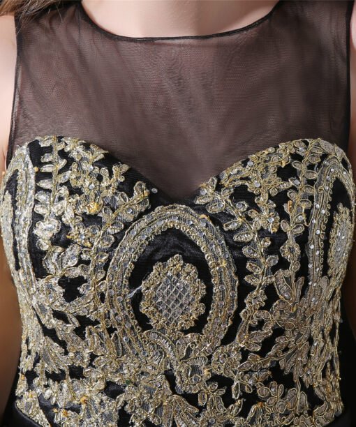 black homecoming dress-0825-04