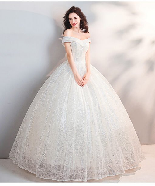 bling wedding dress 0798-04