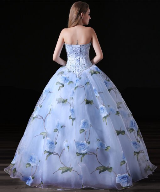 blue ball gown prom dress-0833-02