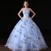 blue ball gown prom dress-0833-04