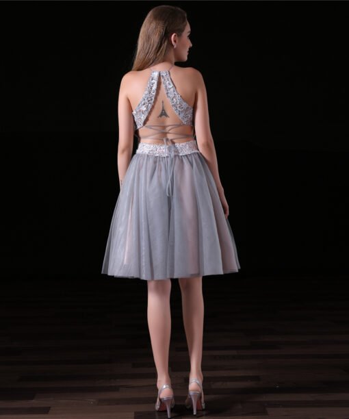 grey two piece prom dress-0823-05