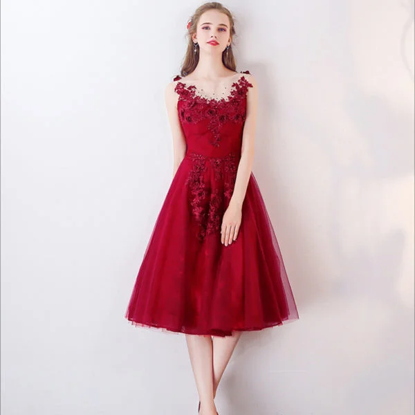 knee length cocktail dress 0808-01