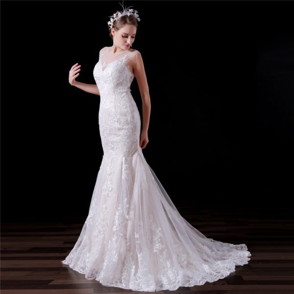 lace mermaid wedding dress-0849-03