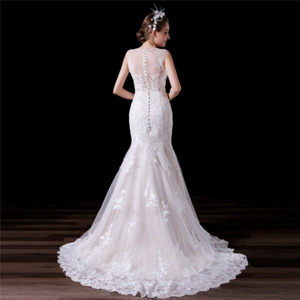 lace mermaid wedding dress-0849-04