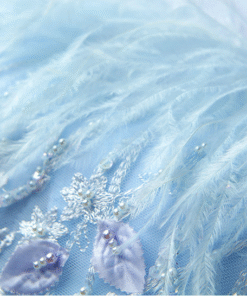 light blue formal dress 0807-01