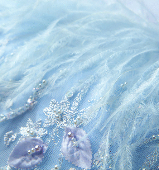 light blue formal dress 0807-01