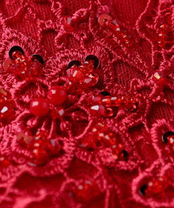 long red evening dress 0805-01
