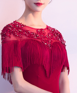 mermaid evening gown 0809-04