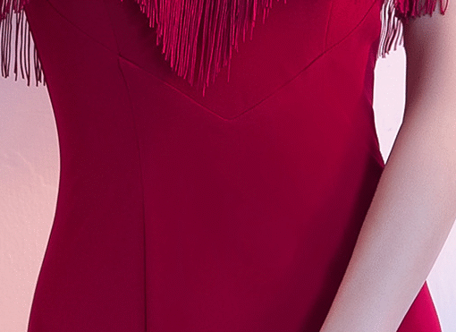 mermaid evening gown 0809-06