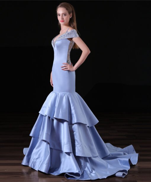 mermaid evening gown-0830-02