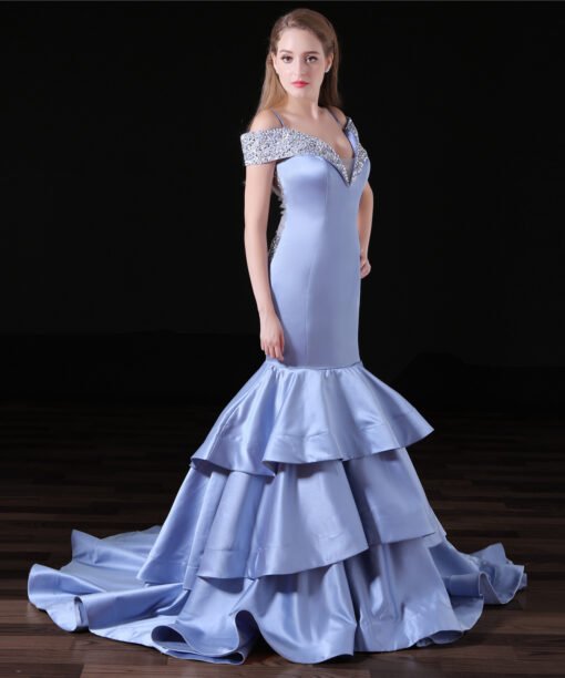 mermaid evening gown-0830-04