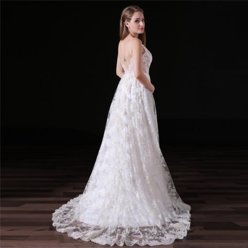 open back wedding dress-0837-01