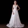 open back wedding dress-0837-02