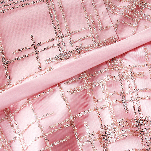 pink formal dress 0806-01