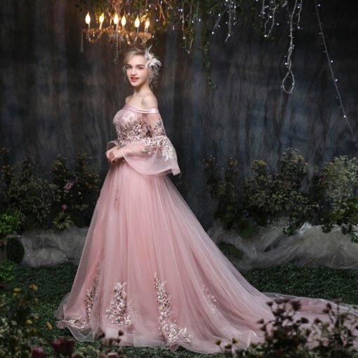 princess prom dress 0816-02