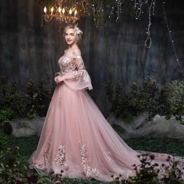 princess prom dress 0816-02