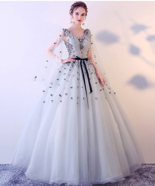 prom dress princess 0811-04