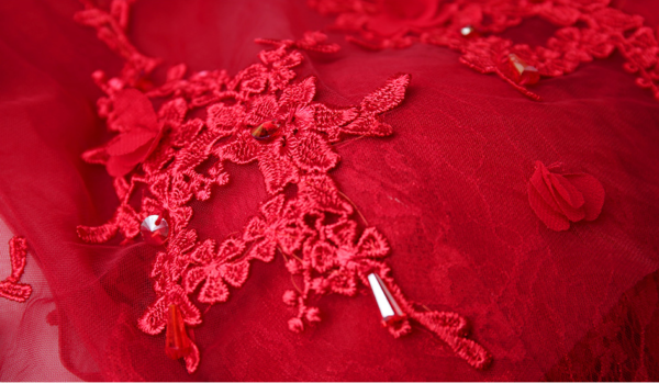 red formal dress long 0800-01