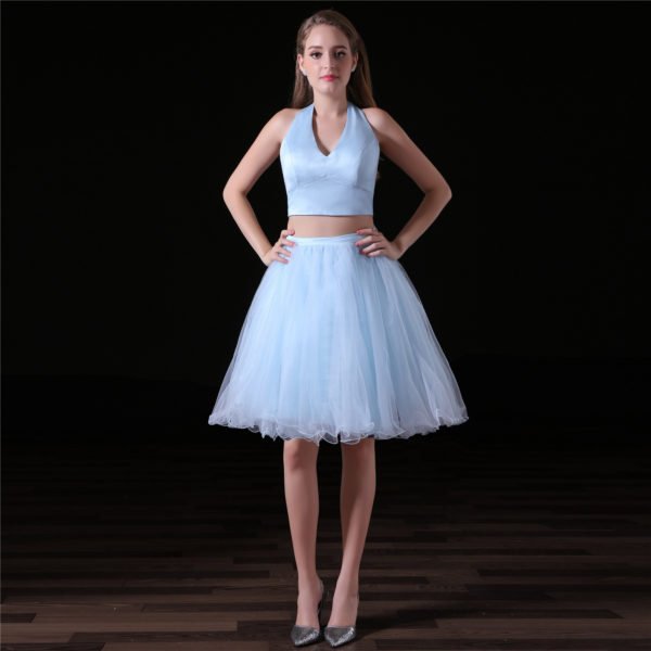 short two piece prom dress-0824-01