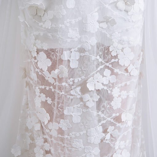 train wedding dress 0795-03