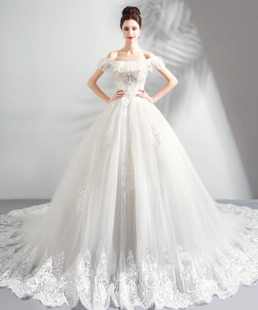wedding dress gown-0818-08