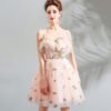 Spaghetti Strap short dress-0891-06