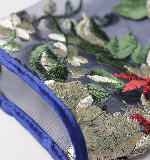 blue chinese dress 0899-01