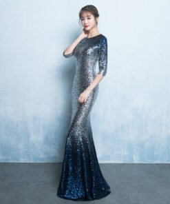 blue formal dress-0877-05