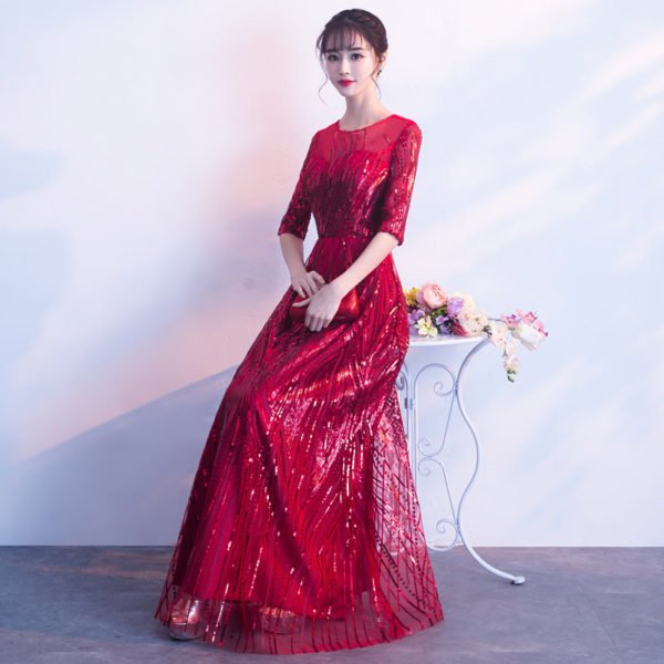 cheap red prom dress-0880-03