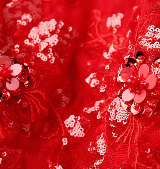 cocktail dress red-0887-01