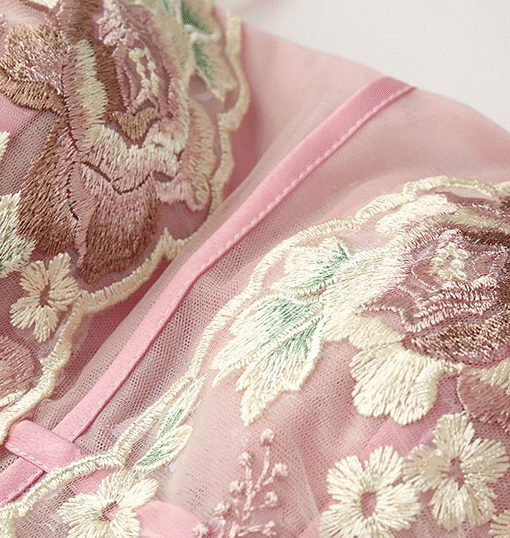 long pink prom dress-0895-02