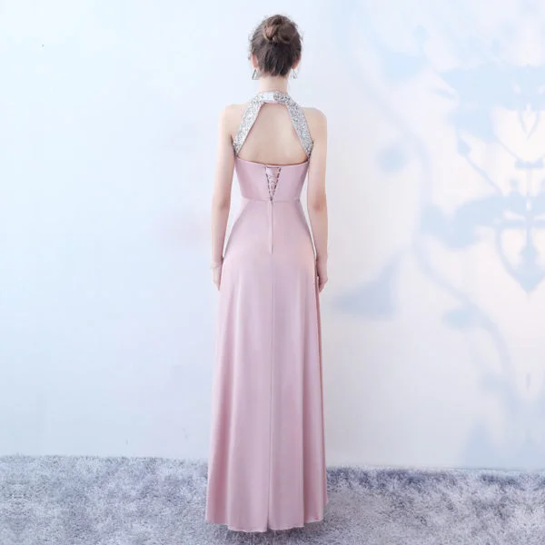 pink long evening dress-0881-02