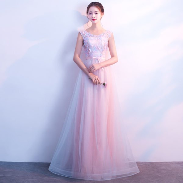 pink long prom dress-0879-01