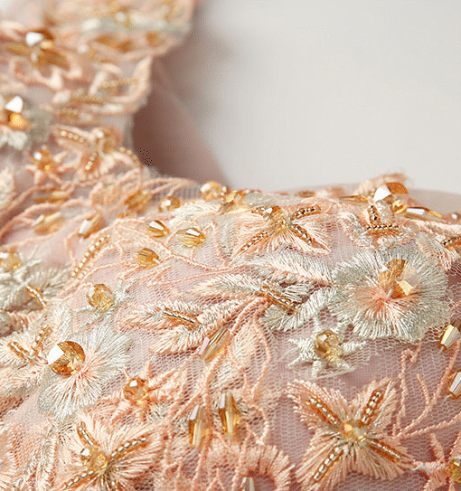 pink party dress 0901-02