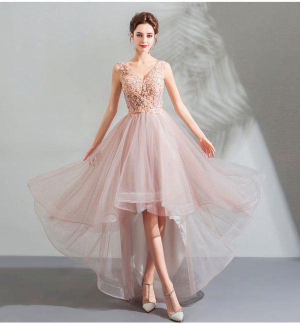 pink party dress 0901-04