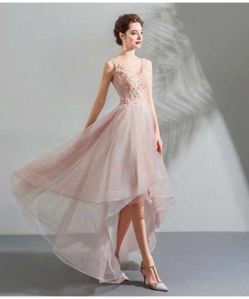 pink party dress 0901-05