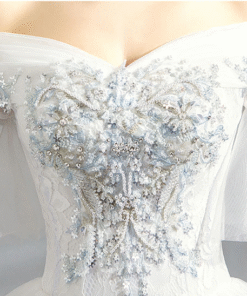 princess ball gown wedding dress-0889-03