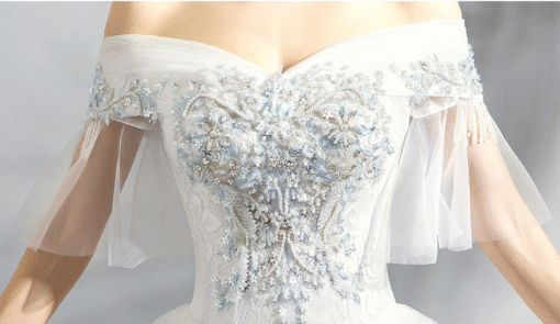 princess ball gown wedding dress-0889-03