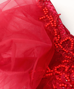 short red prom dress 0903-02