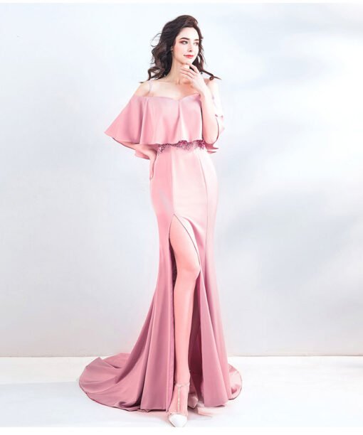 slit prom dress 0902-05