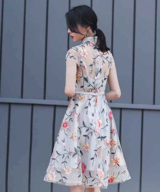 summer cocktail dress-0876-04