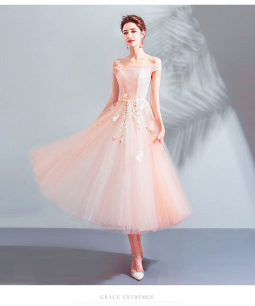 tea length bridesmaid dress-0888-05