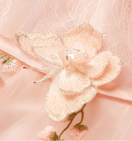 tea length bridesmaid dress-0888-09