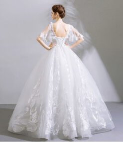 white lace wedding dress-0892-03