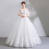 white lace wedding dress-0892-03